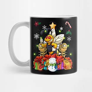 Funny Bee Christmas Tree Decor Gift Xmas Presents Mug